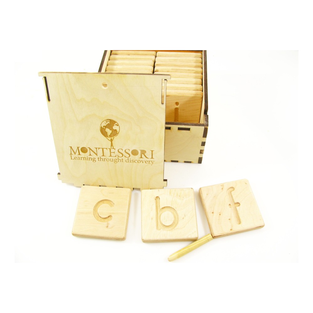 Montessori Alphabet Montessori Toy Wooden Letter Tracing Card Practicing Writing 